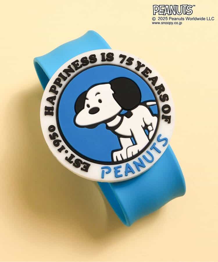『PEANUTS 75周年デザイン』【着脱かんたん】クルっと虫よけバンド