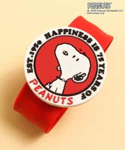 ★期間限定SALE★『PEANUTS 75周年デザイン』【着脱かんたん】クルっと虫よけバンド
