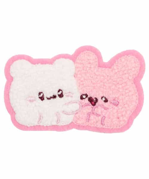 【らぶいーず】モコモコ刺繍ステッカー