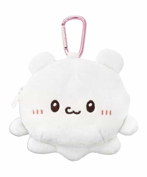 【らぶいーず】カラビナ付きぬいぐるみファスナーマスコット