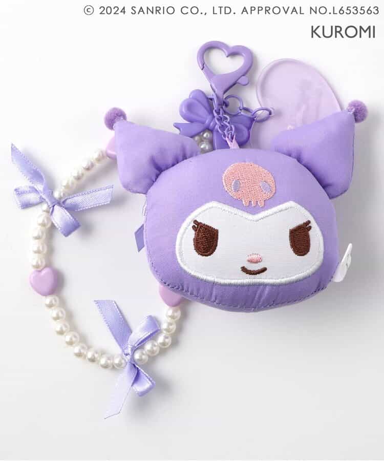 【サンリオキャラクターズ】マスコット付きビーズストラップ