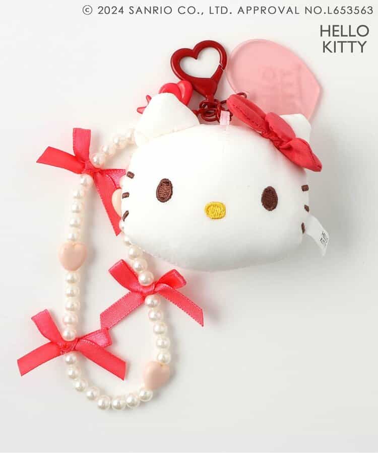 【サンリオキャラクターズ】マスコット付きビーズストラップ