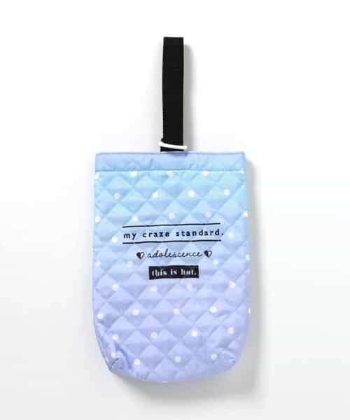 キルトシューズバッグ