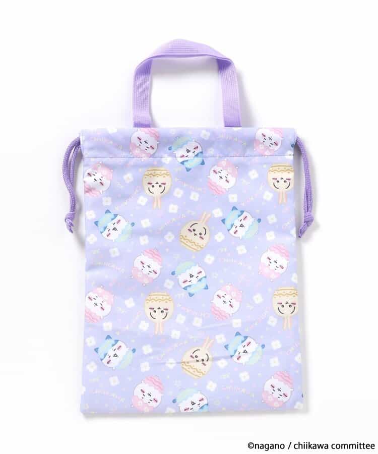 【ちいかわ】総柄縦型巾着