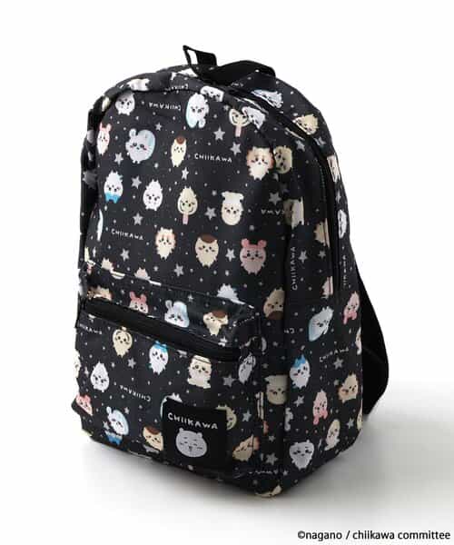 デイジーモチーフ　リュック　コットン 2-5日着 MARY QUANT デイジーインザエッジ ロゴ リュック