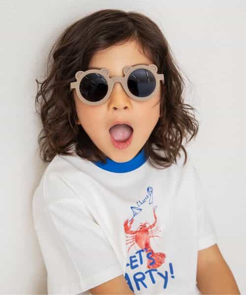 【UVカット】サングラス (クマ・ブラウン)