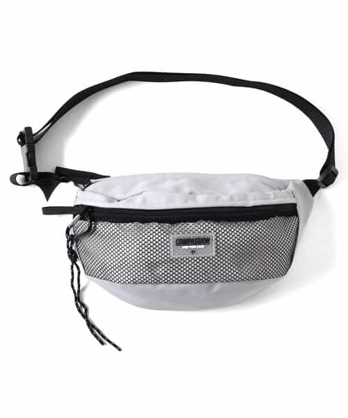 メッシュポケットボディバッグ