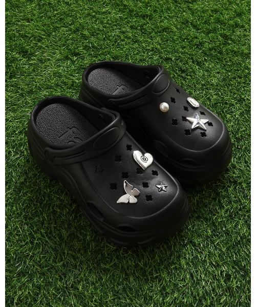 ボリュームソールクロッグサンダル