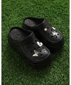 ボリュームソールクロッグサンダル