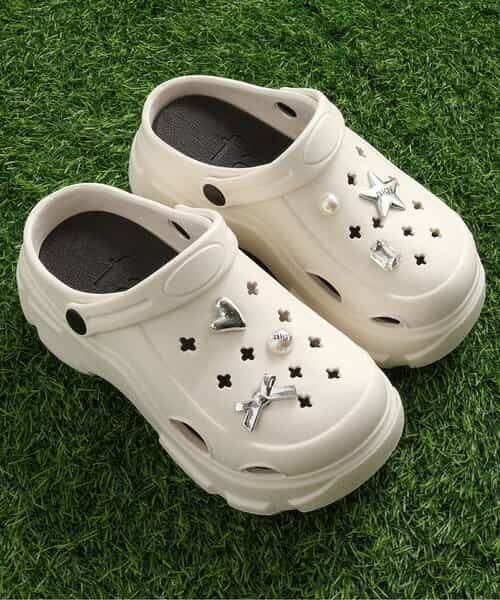 ボリュームソールクロッグサンダル