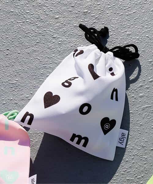 mignonハート巾着