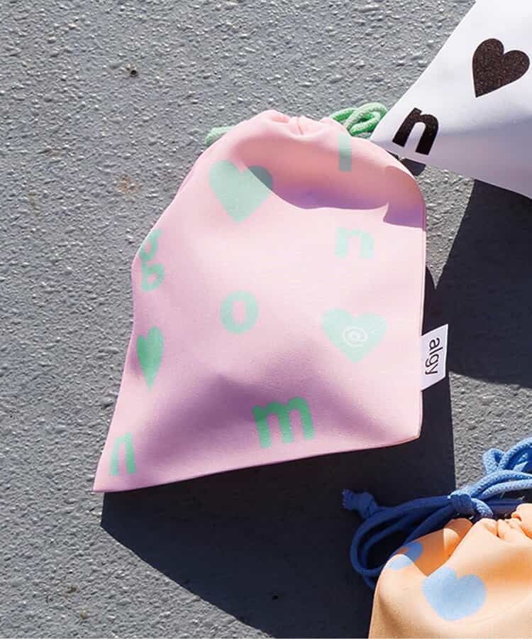 mignonハート巾着