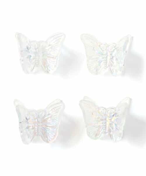 バタフライミニヘアクリップ4Pset