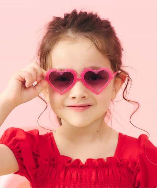 ☆4/28(火)お昼12:59まで3点10％OFF☆サングラス（ハート：ぷくぷく）