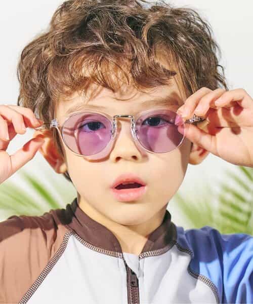 サングラス（クリア：パープル）