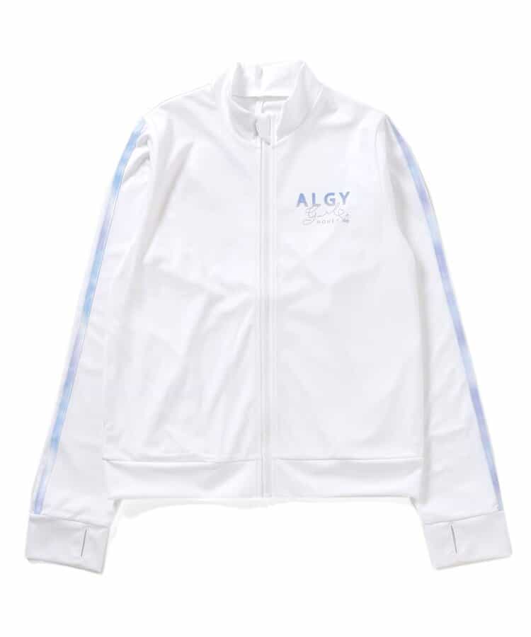 ★SALE★無地袖ラインラッシュガード_a