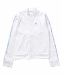 ★SALE★【UVカット】無地袖ラインラッシュガード_a