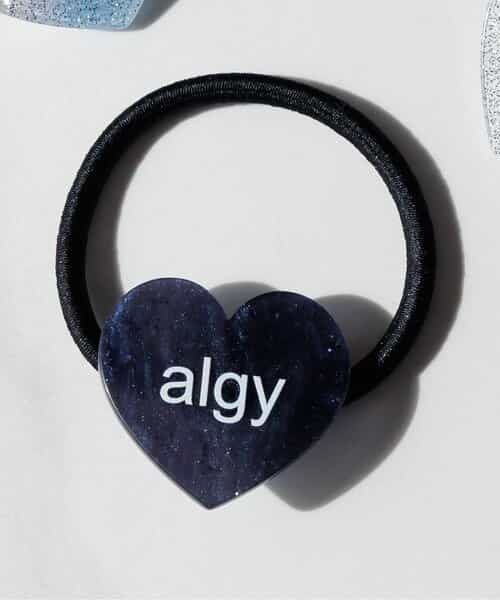 algyハートロゴヘアゴム