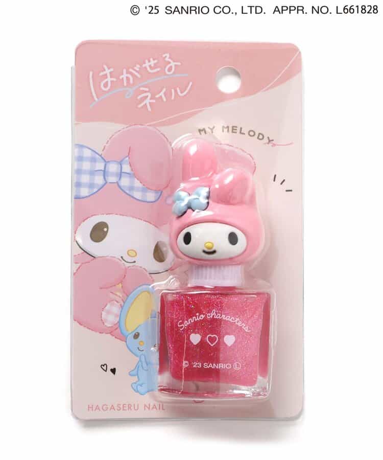 【サンリオキャラクターズ】マスコット付きはがせるネイル