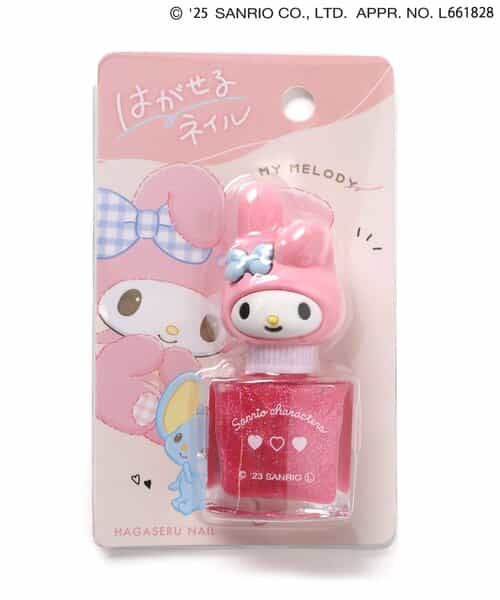 【サンリオキャラクターズ】マスコット付きはがせるネイル