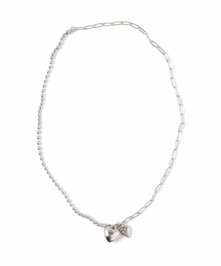 ハートチェーンネックレス