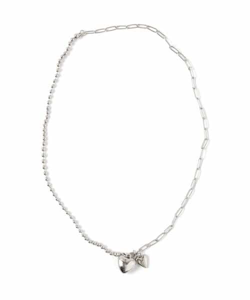 ハートチェーンネックレス