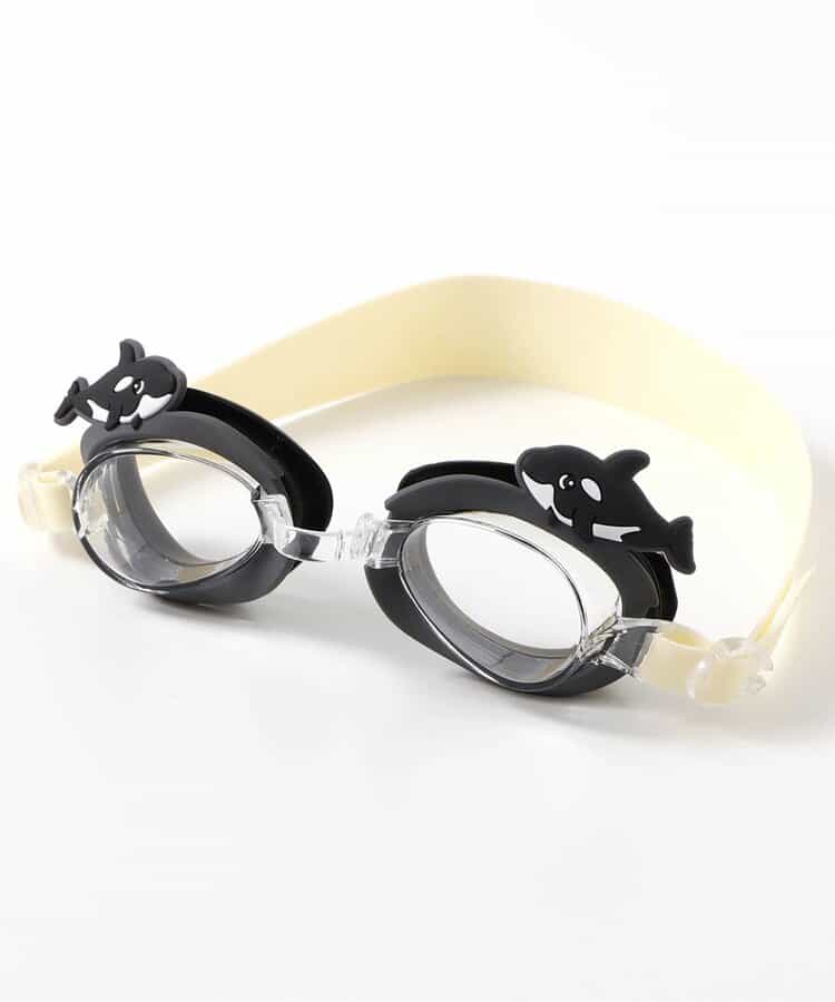 キッズゴーグル（シャチ・ブラック）
