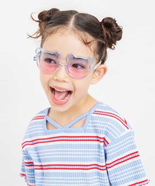 【UVカット】サングラス(クマ・クリアブルー)