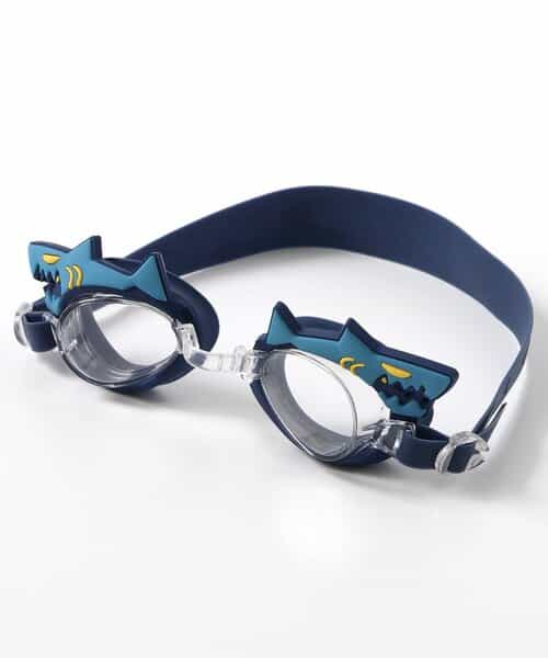 キッズゴーグル（シャーク・ブラック）