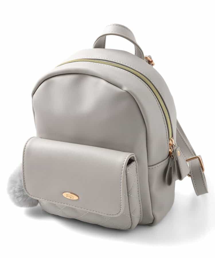 キルトポケットミニリュック