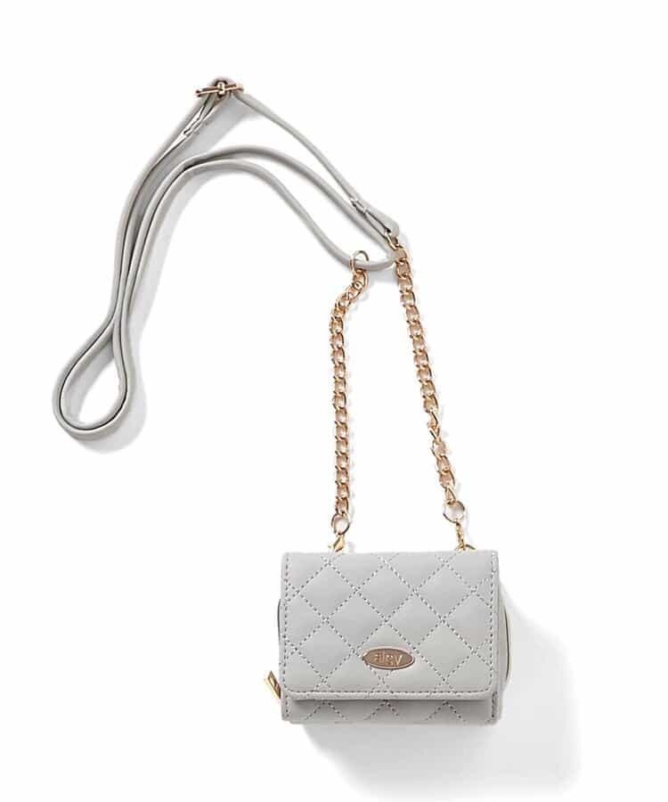 キルトショルダーウォレット