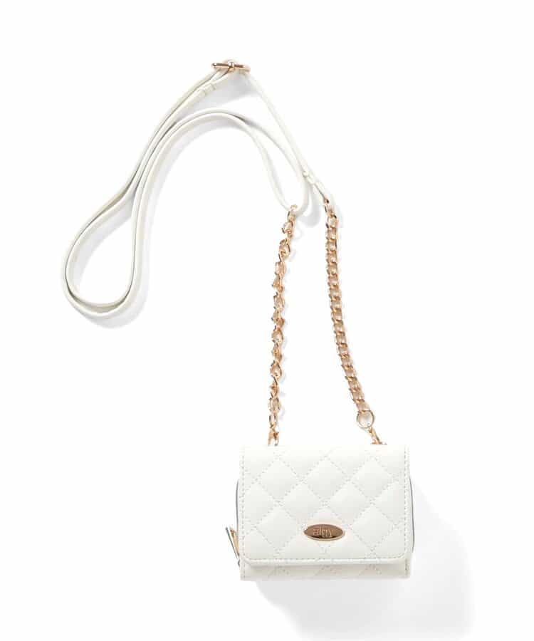 キルトショルダーウォレット