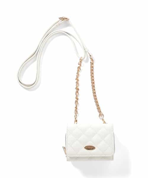 キルトショルダーウォレット