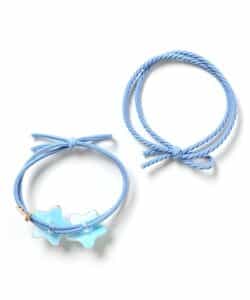 ようよページ　ヘアゴム 19点 ☆SALE☆スターヘアゴムセット（A4GG254）|algy（アルジー