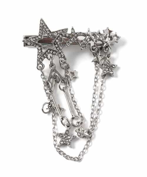 スターチェーンヘアクリップ