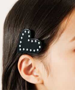 ハートヘアクリップ