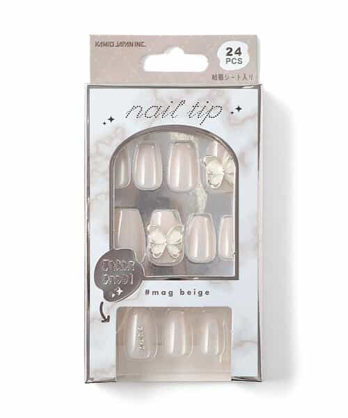 ネイルチップミドルスクエアタイプ