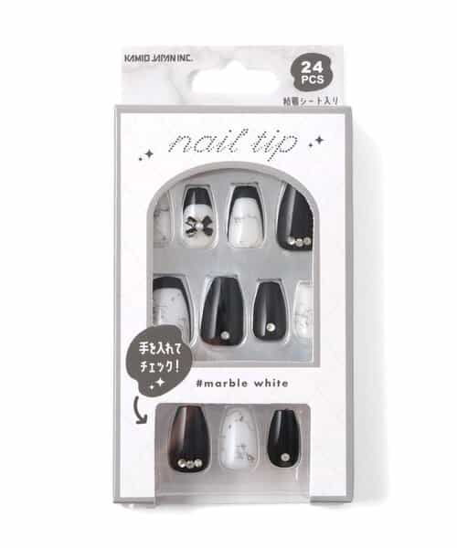 ネイルチップミドルスクエアタイプ