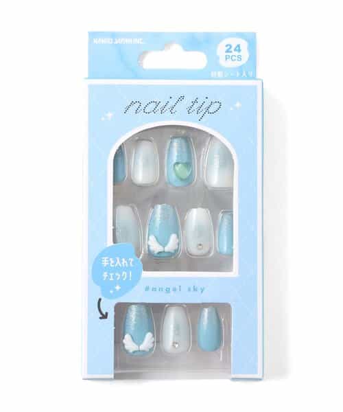 ネイルチップミドルスクエアタイプ