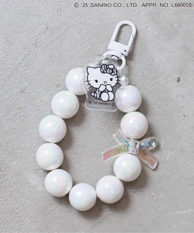 【サンリオキャラクターズ】ハローキティ オーロラビーズチャーム