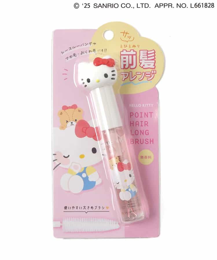 【サンリオキャラクターズ】マスコット付きポイントヘアロングブラシ