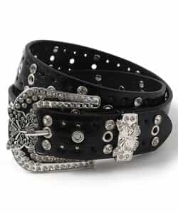 ビジューバックルベルト1