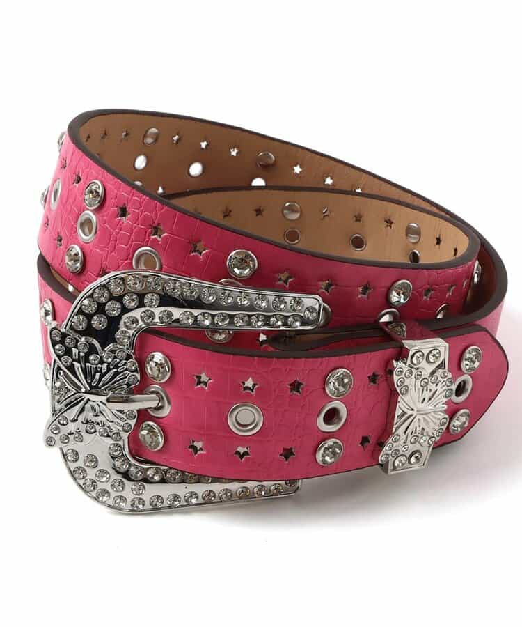 ビジューバックルベルト1