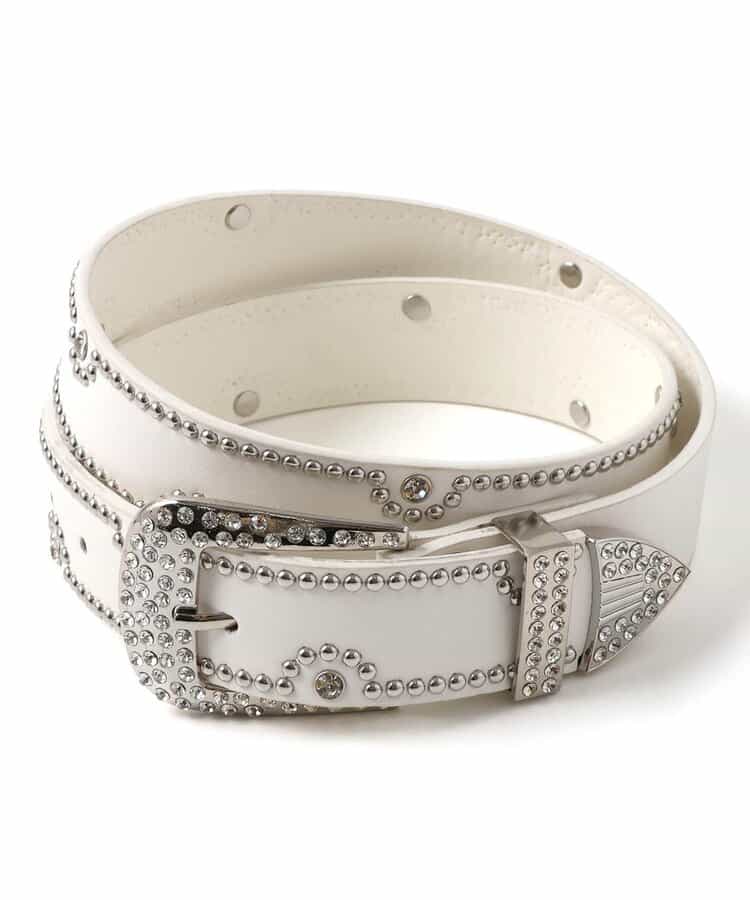 ビジューバックルベルト2