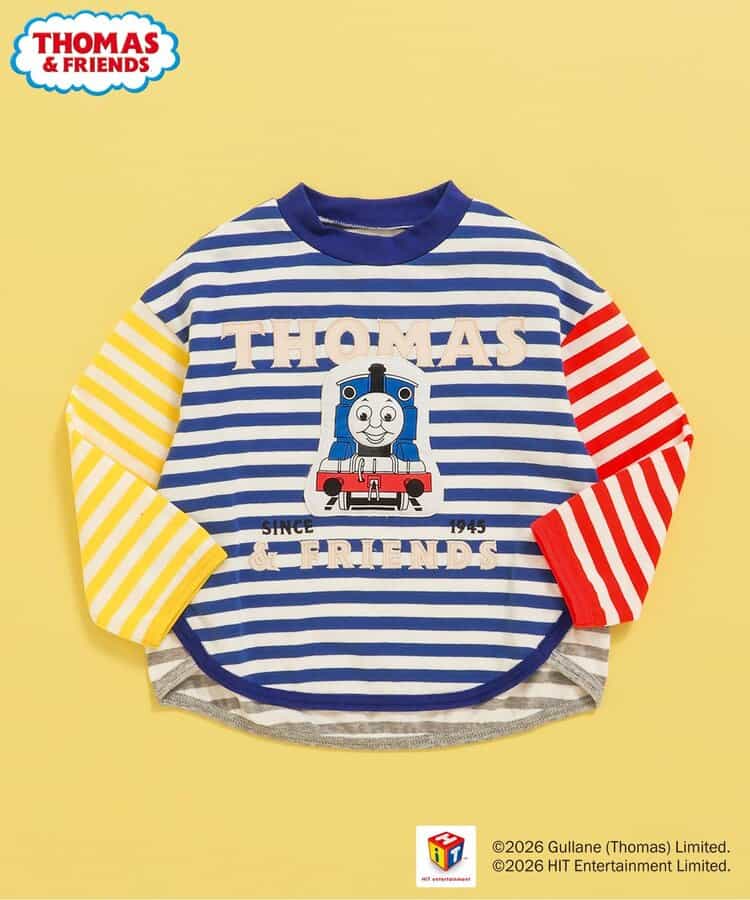 【トーマス】キャラクター長袖Tシャツ