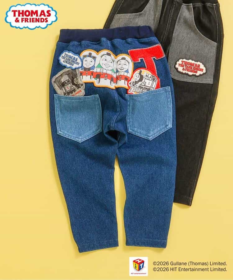 【トーマス】ワッペンもりもりパンツ  10分丈