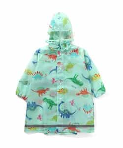 ☆1/13(火)お昼12:59まで3点10％OFF☆クレヨンお絵描き恐竜柄レインコート