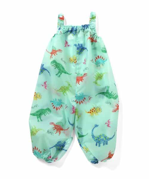 ☆1/13(火)お昼12:59まで3点10％OFF☆クレヨンお絵描き恐竜柄プレイウェア