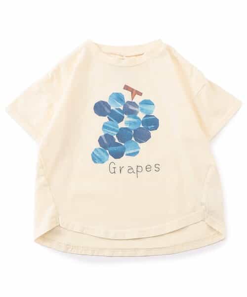 ★SALE★色々フルーツとベジタブル切り絵プリントTシャツ