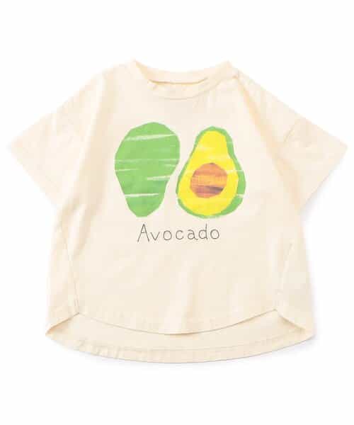 ★SALE★色々フルーツとベジタブル切り絵プリントTシャツ